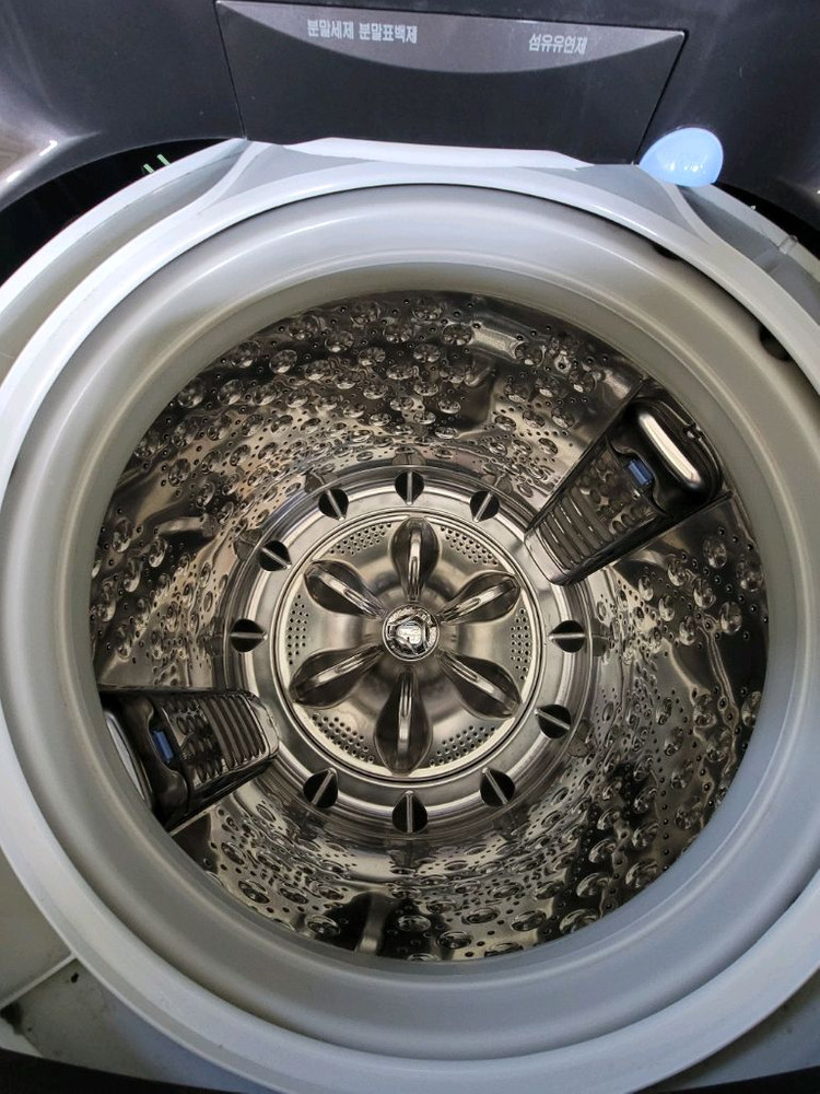 무료배송설치 2021,8제조 LG 16kg 통돌이 세탁기 작동잘돼요--2
