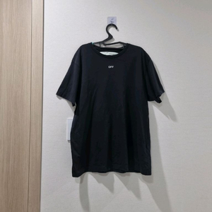 오프화이트 다이아그 스컬 오버핏 티셔츠 [정품]