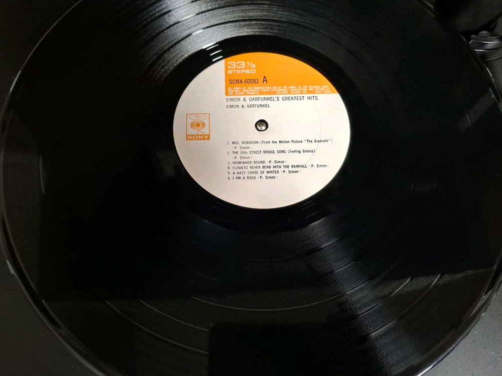 <수입 LP> 사이먼 앤 가펑클 베스트 엘피--5