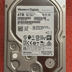 WD HC310 4TB SAS HDD 12G Z840 하드디스크 나스 NAS 이미지