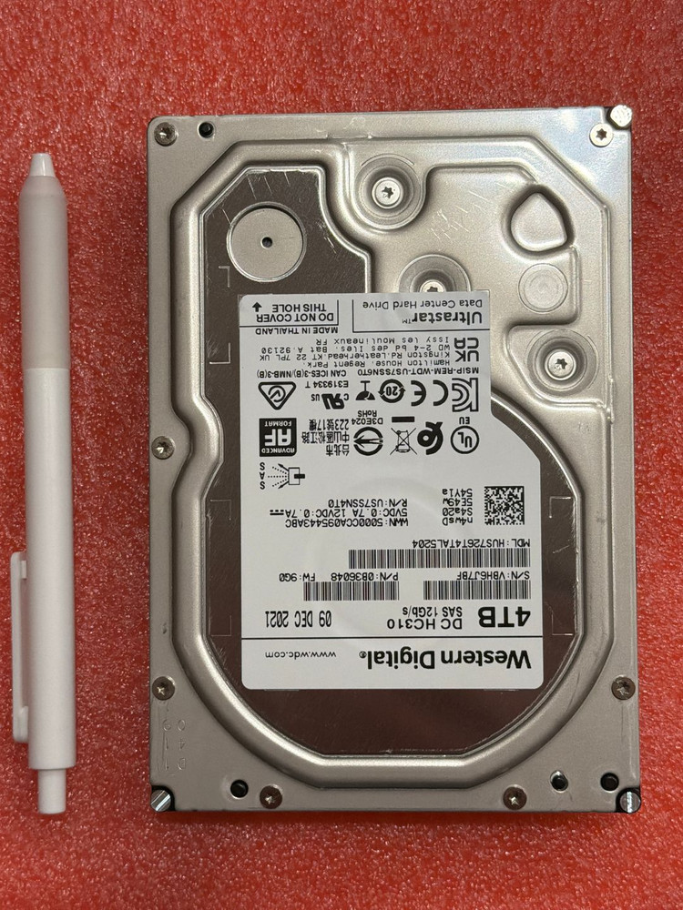WD HC310 4TB SAS HDD 12G Z840 하드디스크 나스 NAS 이미지