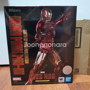 SHF 아이언맨 마크3 birth of ironman [혼웹한정] 미개봉 마지막 추가가격인하하여 판매합니다.