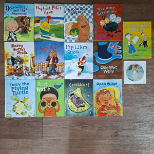 I.Education 유아 영어책 13권 + CD 1장