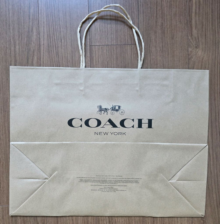 코치 쇼핑백--1