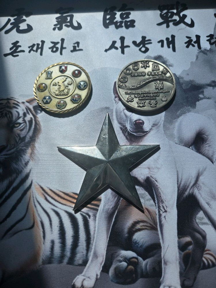 육군 부대코인 이미지