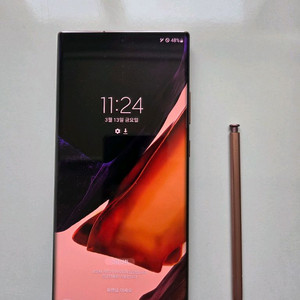 갤럭시 노트20 울트라 256GB 브론즈 상태좋음 S펜있음 이미지
