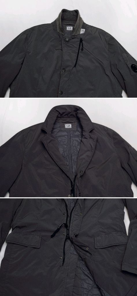 씨피 (CP) 컴퍼니 나이크라쉘 렌즈 와펜 패디드 롱자켓 (100) 이미지