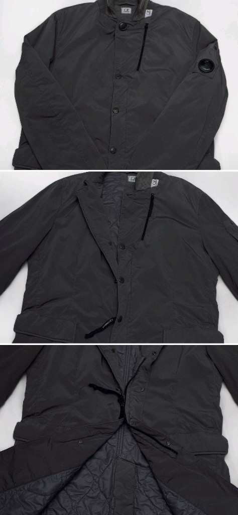 씨피 (CP) 컴퍼니 나이크라쉘 렌즈 와펜 패디드 롱자켓 (100) 이미지