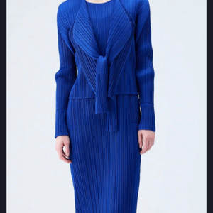 플리츠플리즈 메리 원피스 가디건 세트