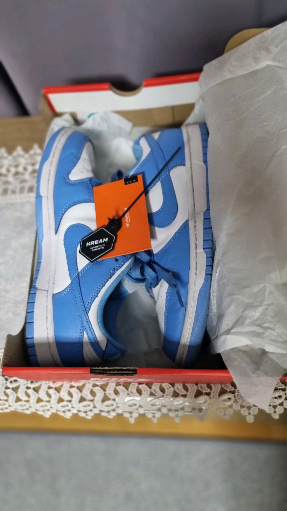 나이키 덩크 로우 레트로 유니버시티 블루 265mm--1