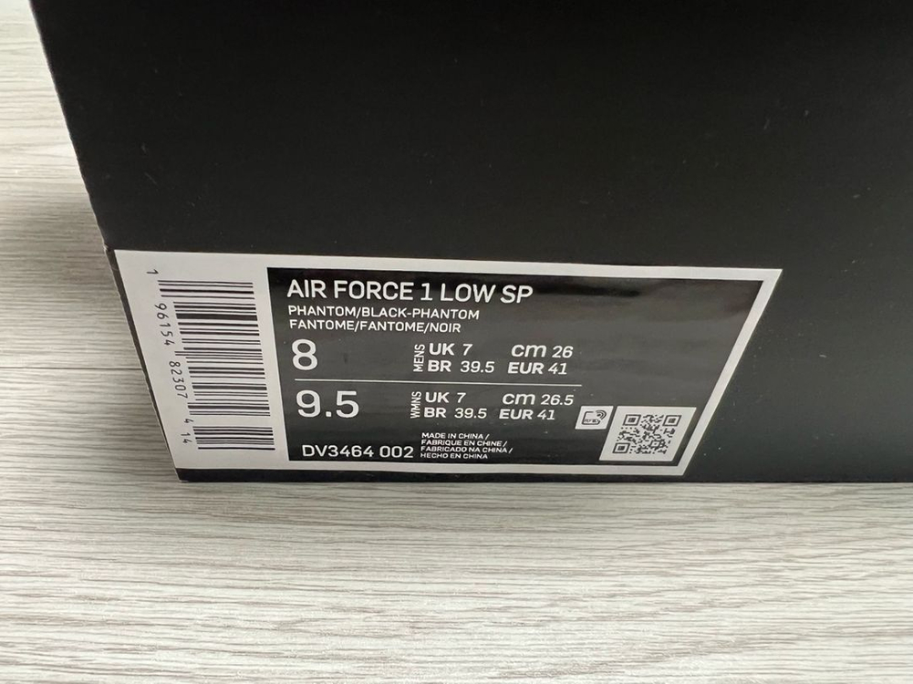 나이키 X 앰부쉬 에어포스 1 로우 화이트 260 판매--3