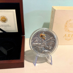 전세계500개한정판) 전쟁의신 아레스 은화