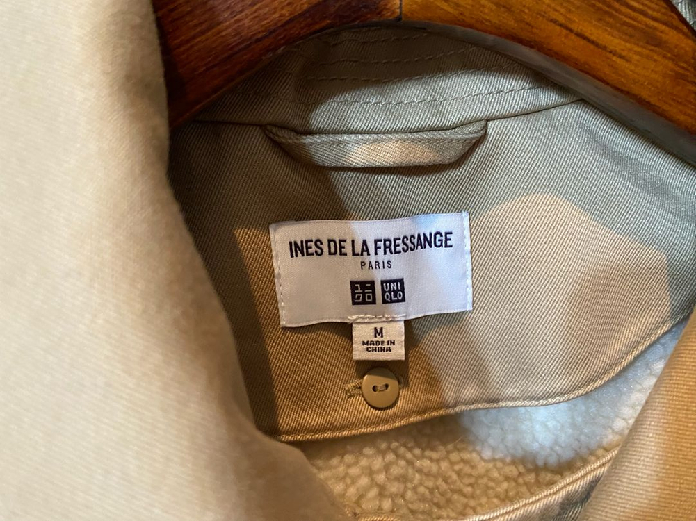 유니클로 이네스드라 프레상주 트렌치코드 M--4