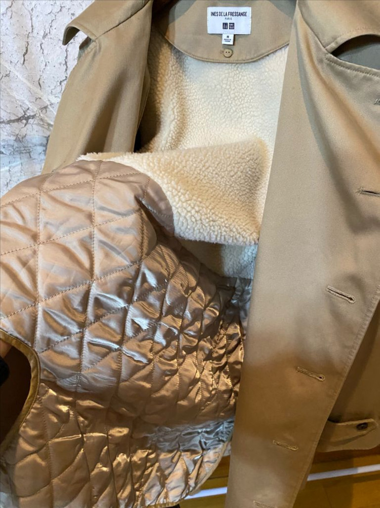 유니클로 이네스드라 프레상주 트렌치코드 M--6