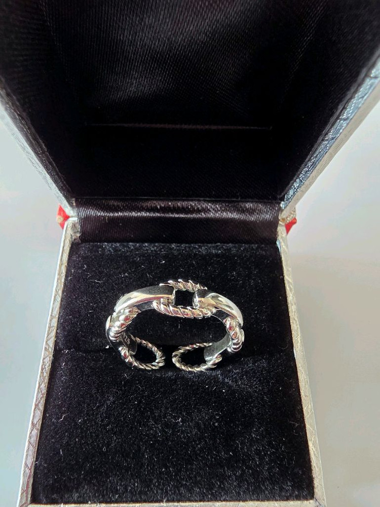 실버925 세련디쟌 은반지 이미지