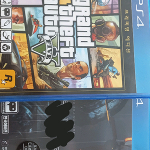 PS4 게임타이틀(GTA, 데스 스트랜딩) 이미지