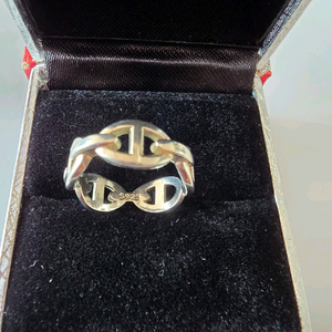 실버925 심플한디쟌 은반지 이미지