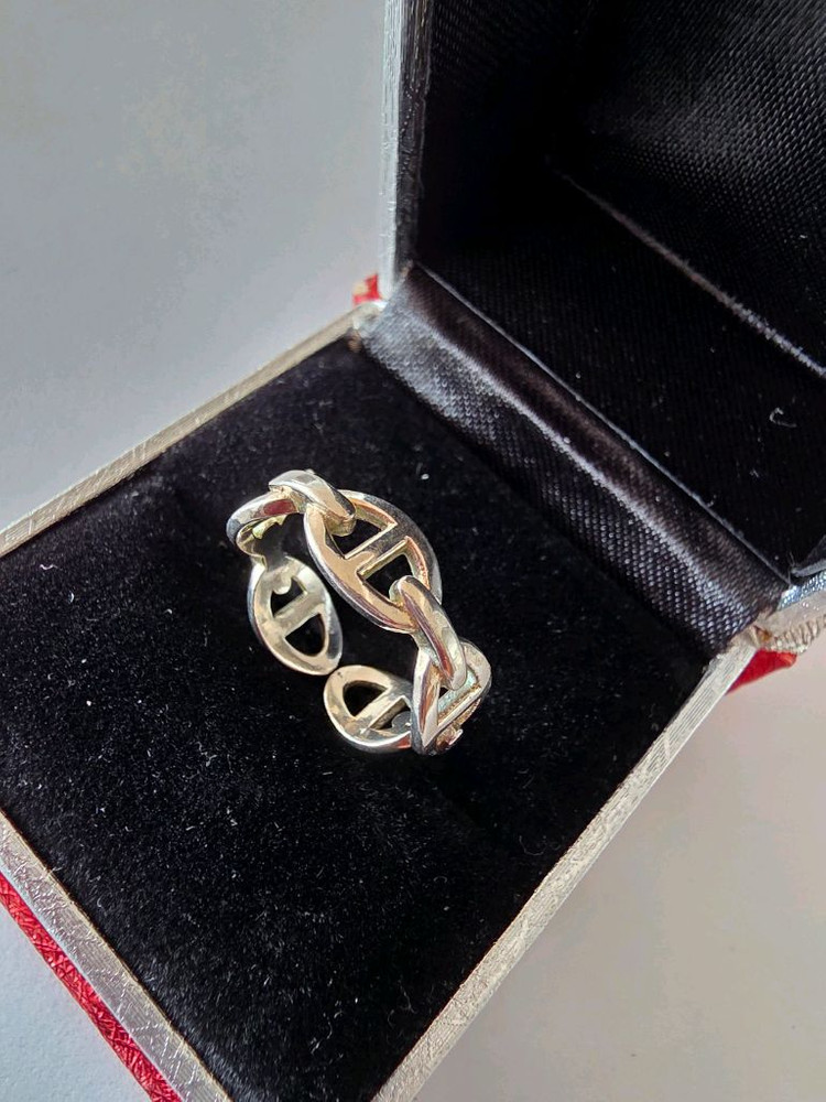 실버925 심플한디쟌 은반지 이미지