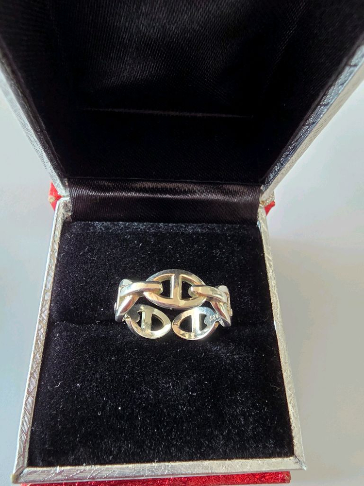 실버925 심플한디쟌 은반지 이미지