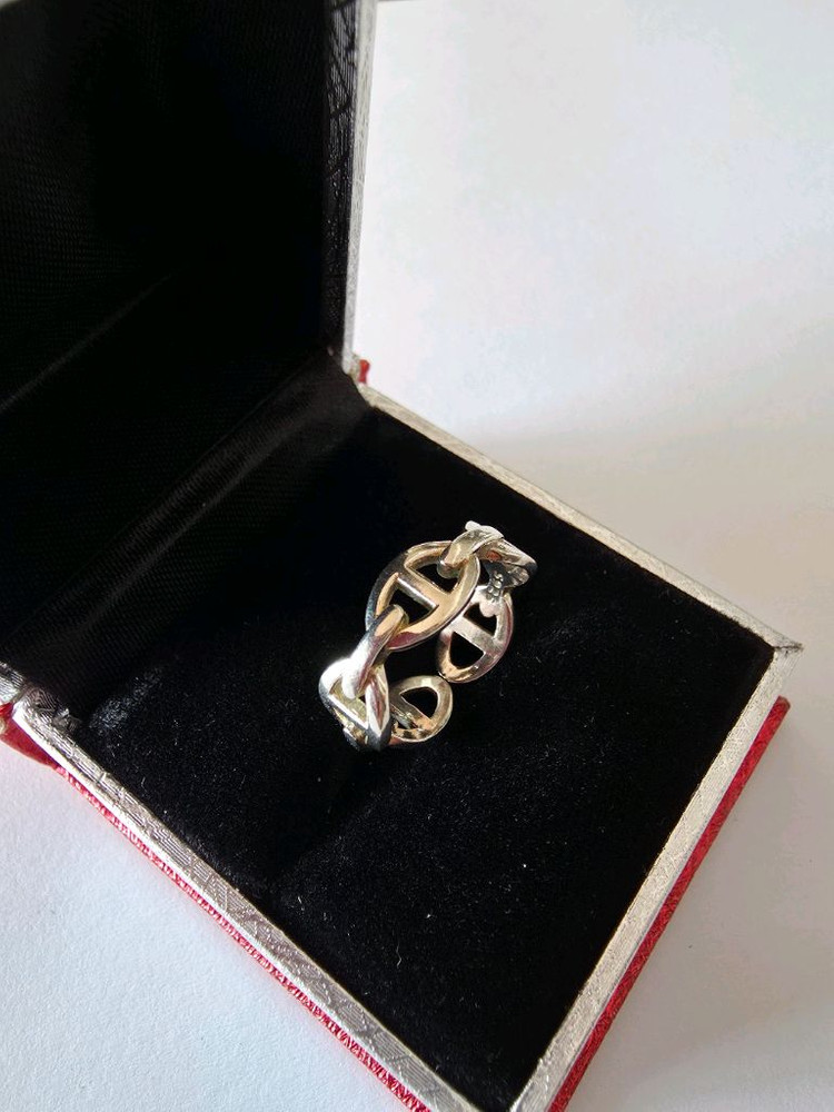 실버925 심플한디쟌 은반지 이미지