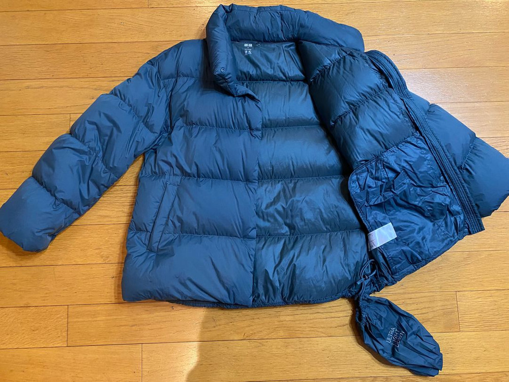 유니클로 울트라라이트 코쿤패딩M--1