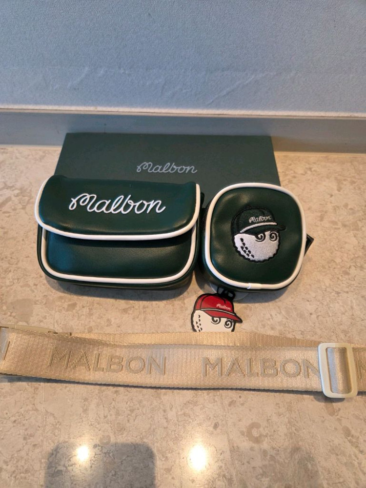 국내당일발송 말본 골프백 캐디백 벨트백 볼주머니 그린 이미지