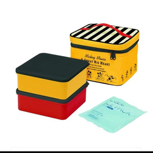 [미개봉,정품,디즈니] 미키 아웃도어 레저 피크닉박스 런치박스 +돗자리 포함