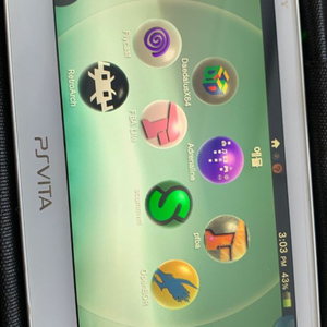 희귀 타이틀 많음. 소니 PS Vita 2세대 스카이블루 색상 비타2세대 512GB 팝니다 이미지