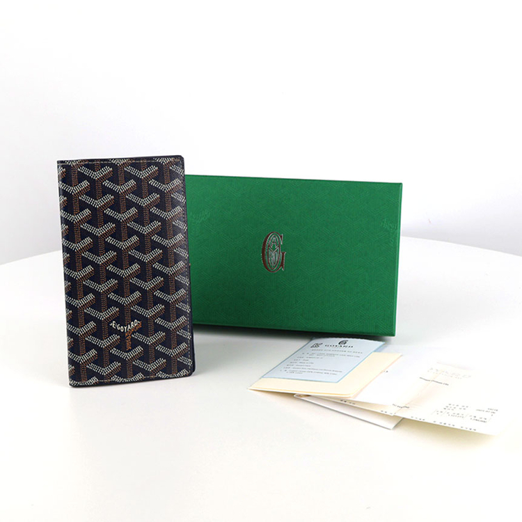 [중고명품다올] 고야드 생로슈 장지갑 네이비 STROC2PMLTY12CL12X 이미지