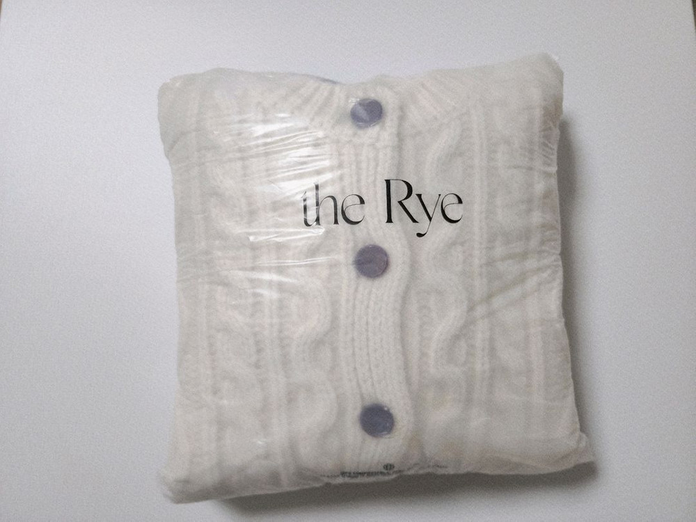 The Rye 더라이 케이블 라운드 가디건(아이보리)--8