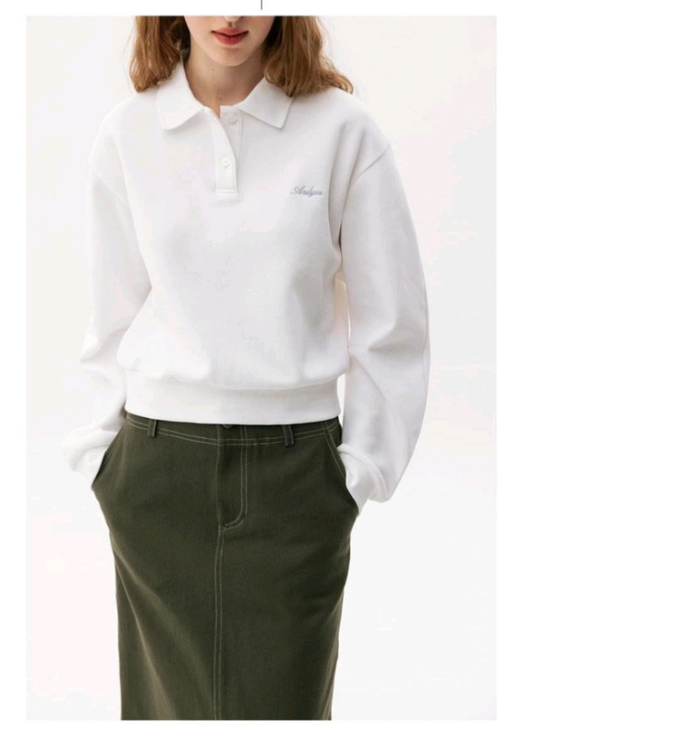 보르센 볼륨 슬리브 피케 셔츠 ivory--4