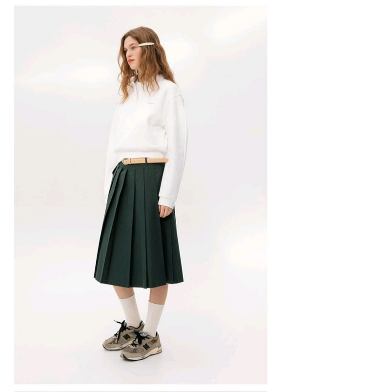 보르센 볼륨 슬리브 피케 셔츠 ivory--6