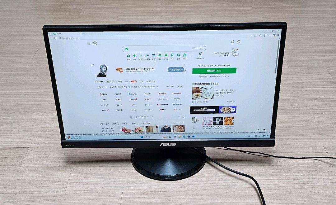 (정품) (ASUS) IPS / FHD / LED 에이수스 모니터 / 스피커 내장형 이미지