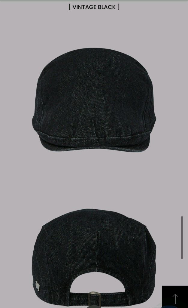 홀리데이 워시드 헌팅캡 이미지