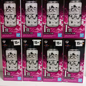 제일복권 드래곤볼 굿즈 클리어 보틀 물병8종세트