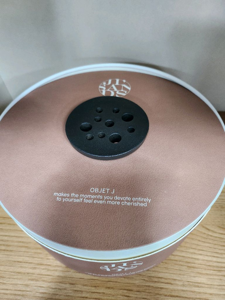 지샌즈 오브제 J 화병 꽃병 블랙 미사용 새제품(지엠마 상점 구매) 이미지