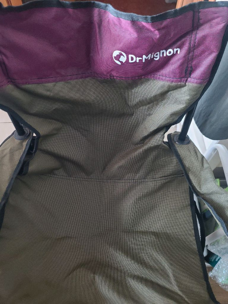 Dr.Mignon 닥터 미뇽 캠핑 접이식 의자 새제품 이미지
