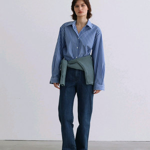 문달 스트레이트 진 딥블루 L