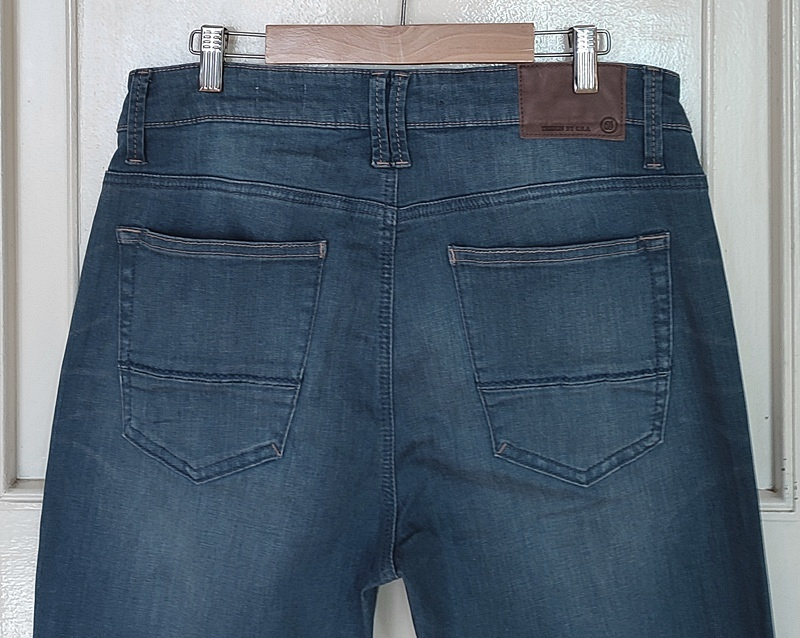 남성청바지34 봄 스판 스트레이트 빈티지 바지 데님 새상품--1