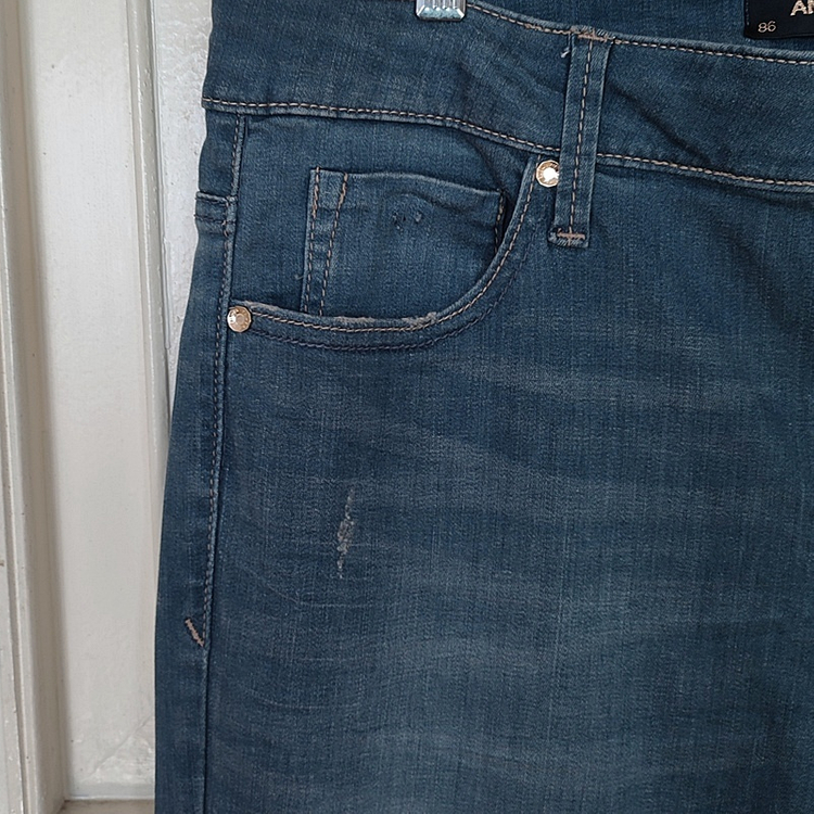 남성청바지34 봄 스판 스트레이트 빈티지 바지 데님 새상품--4
