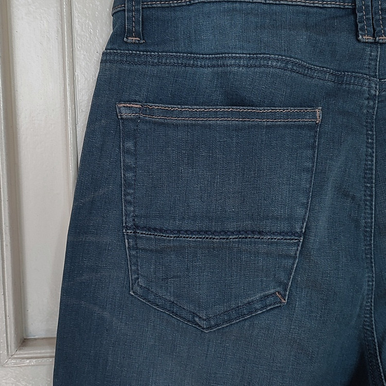 남성청바지34 봄 스판 스트레이트 빈티지 바지 데님 새상품--5