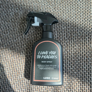 러쉬 아이러브유투피치스 바디스프레이 이미지