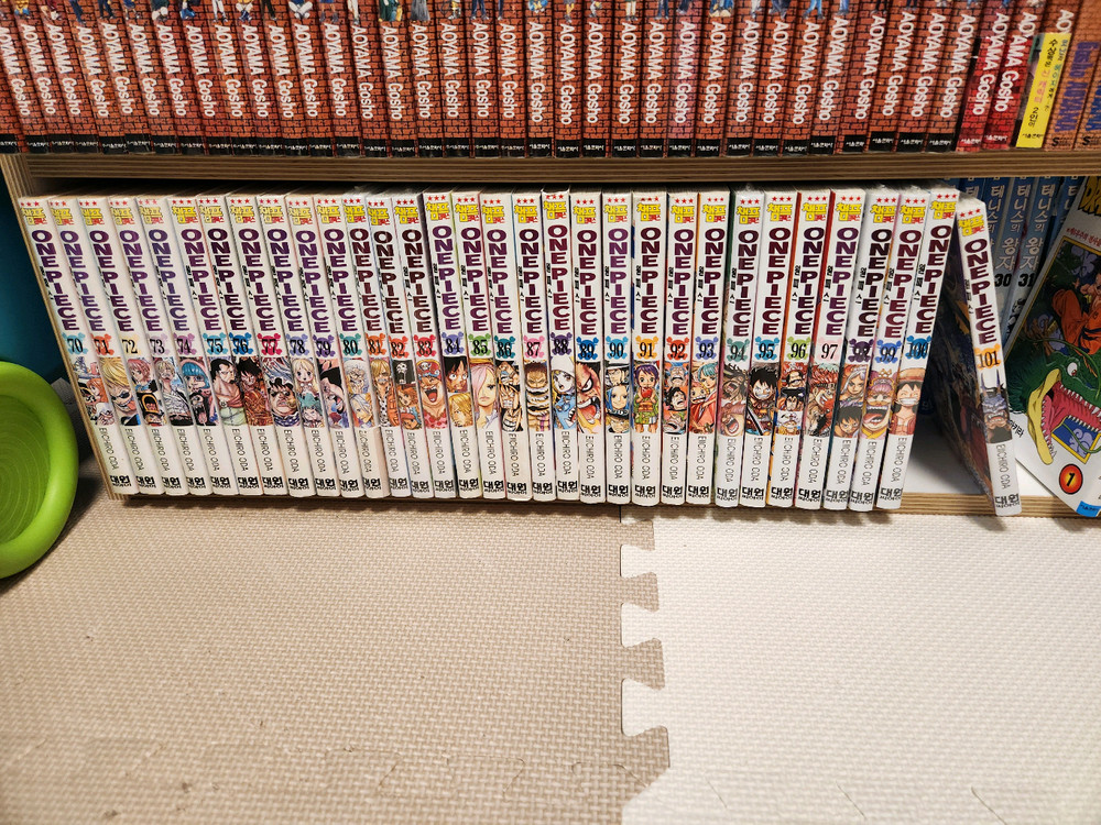 원피스 만화책 1~101권 팝니다. 미개봉 총70권입니다--1