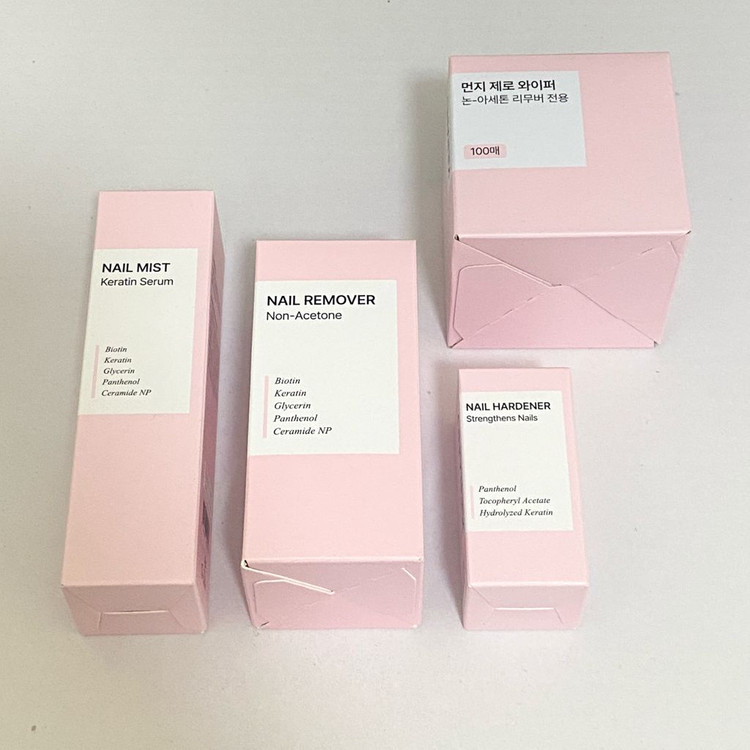 젤로젤로 케라뉴 네일 케어 3종 세트 (하드너/리무버/미스트) 이미지
