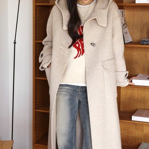 ||새제품|| 오트밀 자타라 핸드메이드코트 이미지