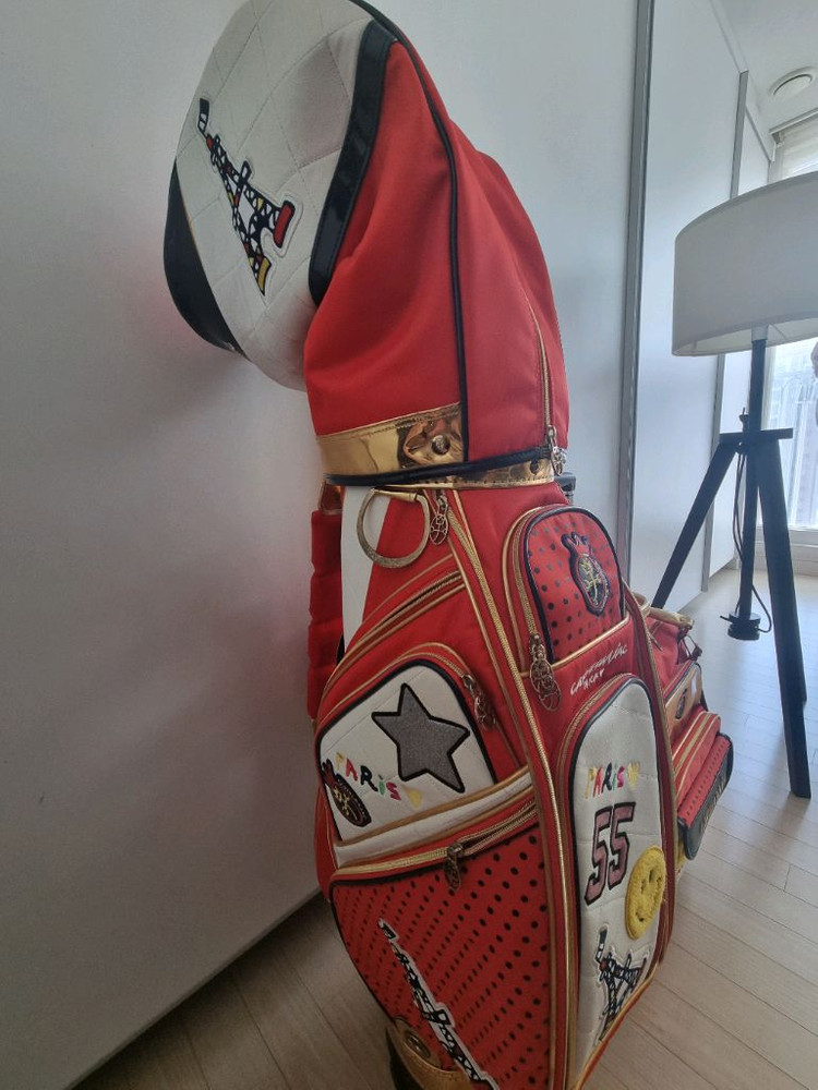 카스텔바작 골프 캐디백과 보스턴백 세트 이미지