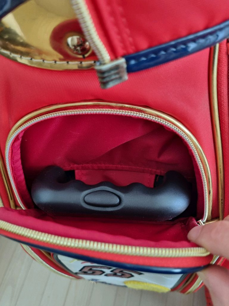 카스텔바작 골프 캐디백과 보스턴백 세트 이미지