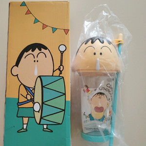 짱구 텀블러 크레용신짱음료컵 2개일괄 새상품