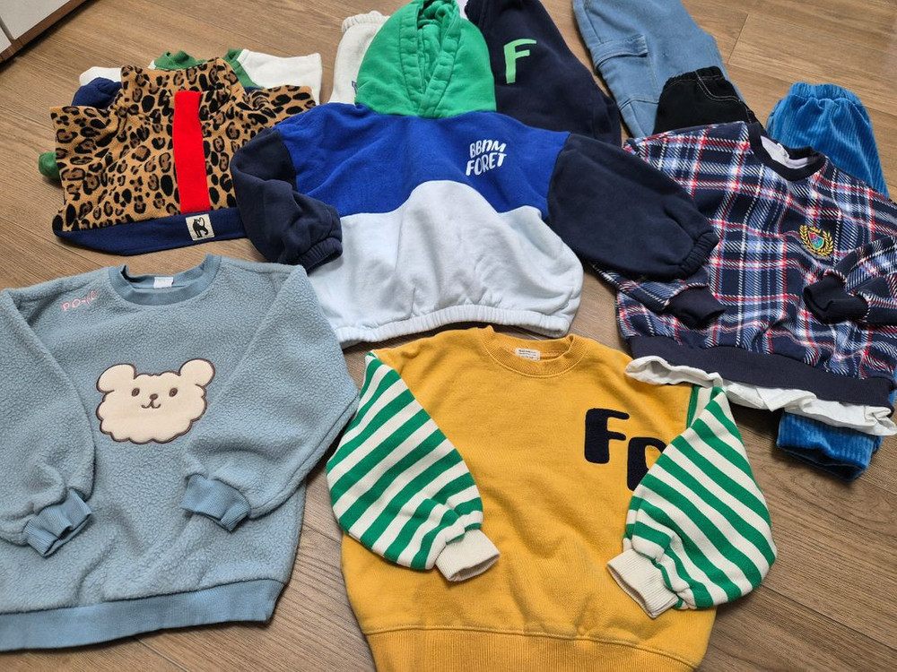 유아동 아이옷 키즈옷 상하복 100~110 일괄 이미지