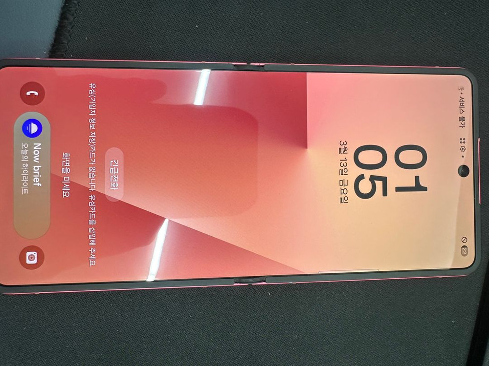 갤럭시 Z플립7 512GB 레드 이미지